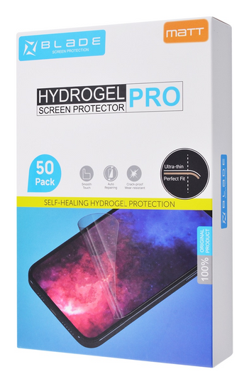 Захисна гідрогелева плівка Blade Hydrogel Screen Protection PRO (Edge Display) (matt)