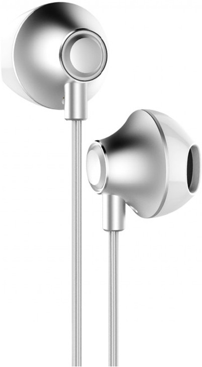Навушники Baseus Enock H06 lateral in-ear Wired Earphone, Silver, (NGH06-0S)