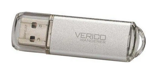 Флешка Verico USB 128Gb Wanderer, Silver