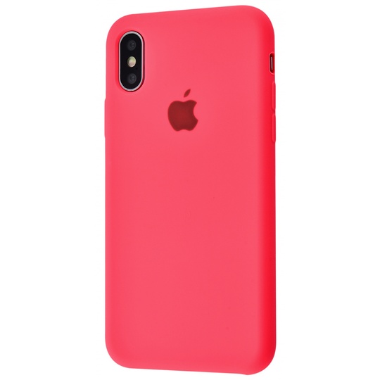 Накладка Silicone Case H/C Apple iPhone XS Max, (29) Barbie Pink