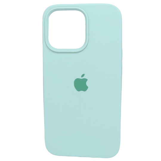 Накладка Silicone Case Full Cover Apple iPhone 13 Pro, Beryl