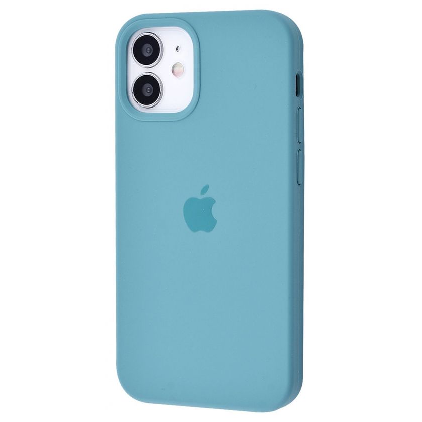 Накладка Silicone Case Full Cover Apple iPhone 12 mini, (69) Cactus