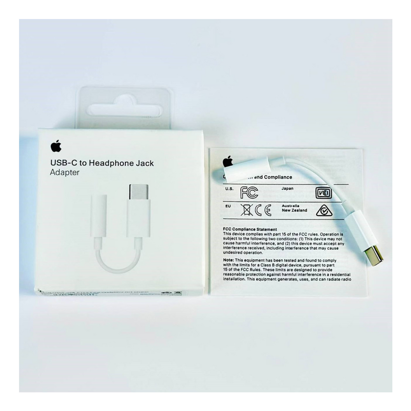 Перехідник USB-C to 3.5 AUX AAA Class Original Series 1:1, White