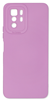 Накладка Lux Matte з мікрофіброю Xiaomi Redmi Note 10 Pro 5G, Lavander (5)