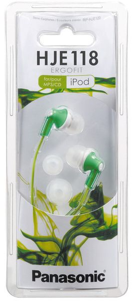 Навушники Panasonic HJE118, Green
