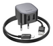 ЗП Hoco CS31A Wing dual-port 2.1A Lightning, Black