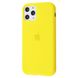 Накладка Silicone Case Full Cover Apple iPhone 11 Pro Max, (4) Yellow
