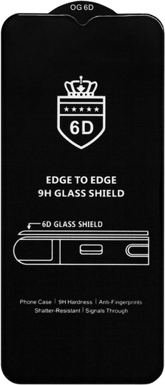 Захисне скло 6D Edge to Edge Samsung A14 4G/A14 5G/M14/A22 5G, Black