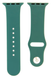 Ремінець Silicone Band for Apple Watch 38 mm/40 mm/41 mm (S) 2pcs, Pine Green