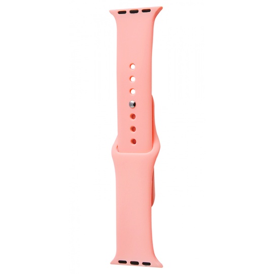 Ремінець Silicone Band for Apple Watch 38 mm/40 mm/41 mm (S) 2pcs, Pink