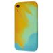 Накладка WAVE Watercolor Case (TPU) iPhone Xr, Yellow Dark Green
