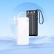 Power Bank Hoco J146 Night tide 10000mAh 5V-2A (1A1C)+4 каб.USB-A/Type-C/Micro/Lightning, Black