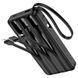 Power Bank Hoco J146 Night tide 10000mAh 5V-2A (1A1C)+4 каб.USB-A/Type-C/Micro/Lightning, Black