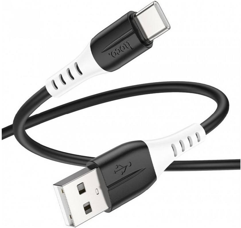 Кабель USB Hoco X82 Silicone USB Type-C 1m, Black