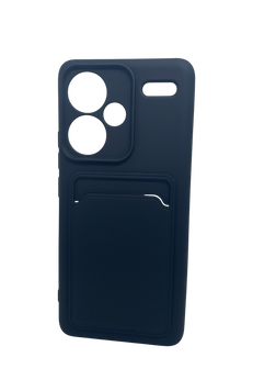 Накладка Silicone Case Copy Full Protective (No Logo) Xiaomi Redmi Note 13 Pro 4G/Poco M6 Pro, Black (15)