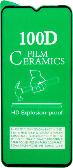 Захисне скло Ceramics Film Samsung Galaxy A12/M12/A32 5G, Black