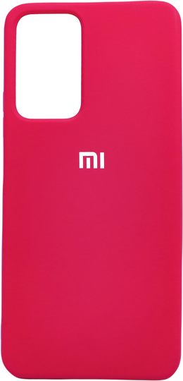 Накладка Silicone Case Full for Xiaomi Redmi Note 11 Pro, Red