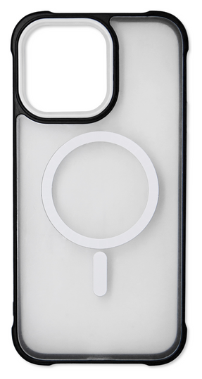 Накладка Crystal Drop Resistance MagSafe iPhone 14 Pro Max, Black (5)