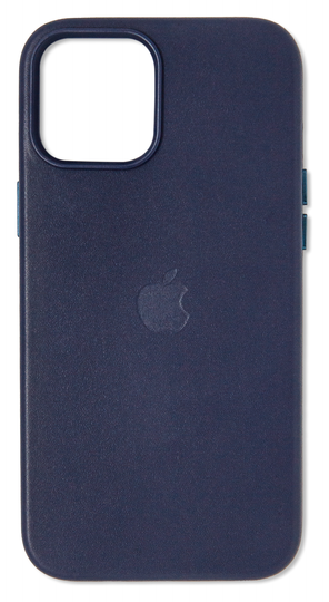Накладка Leather In The Box Original iPhone 12 Pro Max, Dark Blue (4)