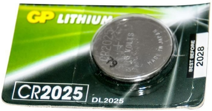 Батарейка GP дискова Lithium Button Cell 3.0V CR2025-8U5 1шт.