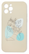 Накладка WAVE Minimal Art Case iPhone 12 Pro with MagSafe, Beige Flower Girl