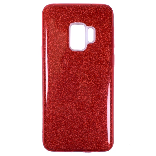 Накладка Shining Glitter Case Samsung S9, Red
