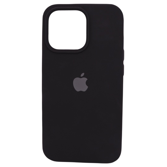 Накладка Silicone Case Full Cover Apple iPhone 13 Pro, (18) Black