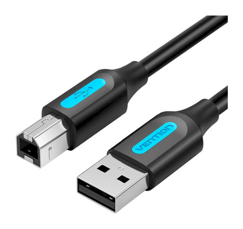 Кабель USB AM-BM, 1.0 м, 480Mbps Printer PVC Vention