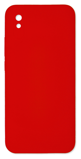 Накладка Silicone Case Original Full Protective AA (No Logo) Xiaomi Redmi 9A, Red (8)