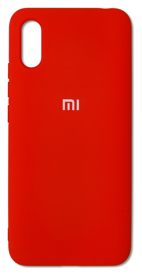 Накладка Silicone Case Full for Xiaomi Redmi 9A, Red