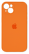 Накладка Silicone Case Camera Protection iPhone 14 Plus, (58) Light orange