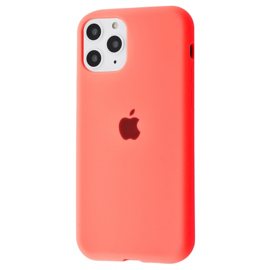Накладка Silicone Case Full Cover Apple iPhone 11 Pro, (29) Barbie Pink