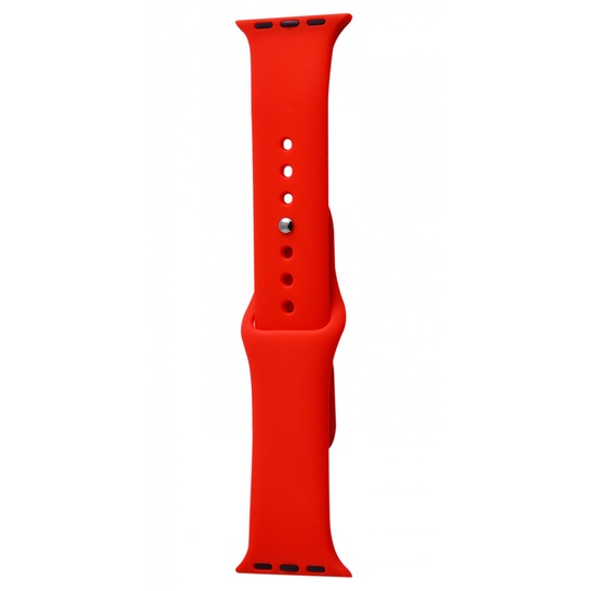 Ремінець Silicone Band for Apple Watch 38 mm/40 mm/41 mm (S) 2pcs, Red