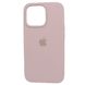 Накладка Silicone Case Full Cover Apple iPhone 13 Pro, (19) Pink Sand