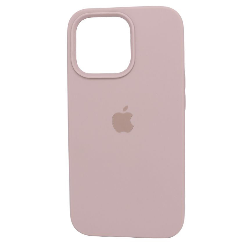 Накладка Silicone Case Full Cover Apple iPhone 13 Pro, (19) Pink Sand