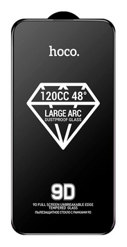 Захисне Скло Hoco A34 9D large arc dustproof for iPhone 15 Pro, Black