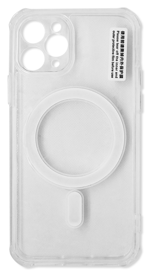 Силікон Lasting Clear Case TPU MagSafe Separate Camera iPhone 11 Pro, Transparent