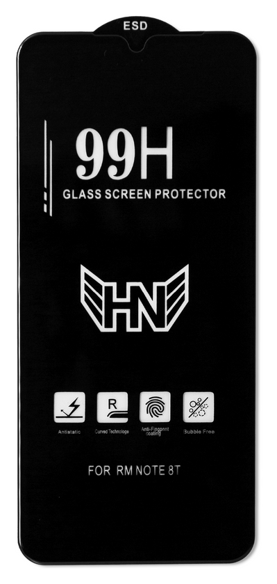 Захисне скло 99H Xiaomi Redmi Note 8T, Black