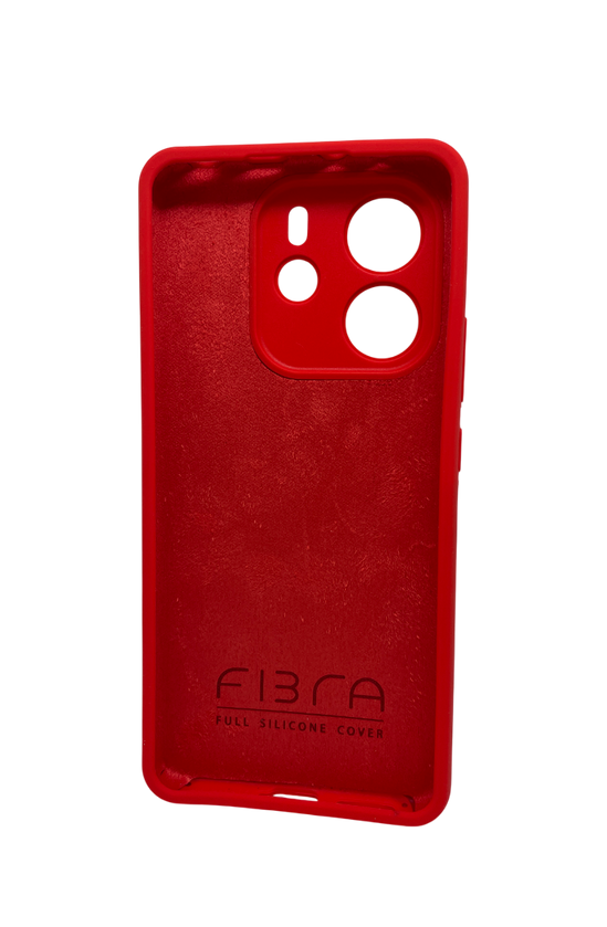 Накладка FIBRA Full Silicone Cover Xiaomi Redmi Note 14 (4G), Red