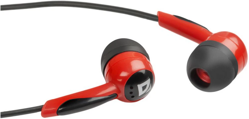 Навушники DEFENDER Basic-604, Black-Red