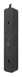 Мережевий фільтр Proove Power Strip P-03 (3 розетки + 4 USB + 2 Type-C) 2М, Black