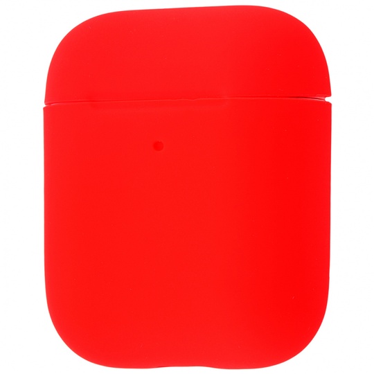 Чохол Silicone Case Ultra Slim for AirPods 1/2, Red