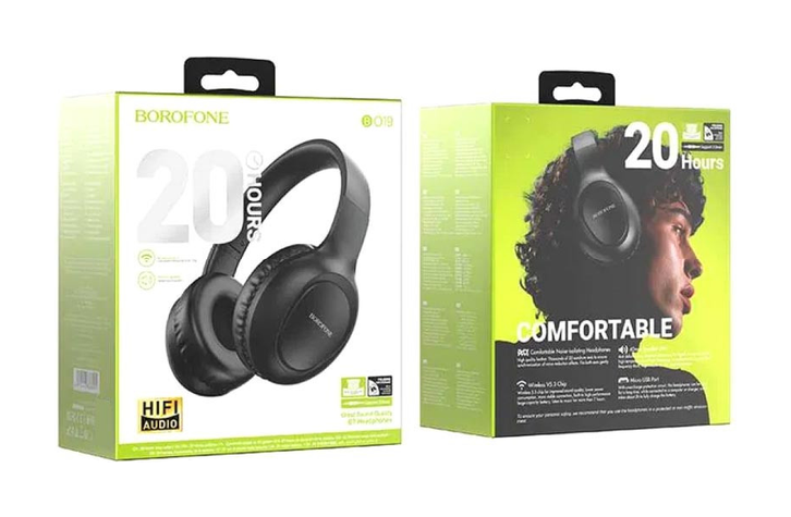 Навушники Borofone BO19 Musique BT, Black