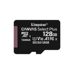 Карта Пам'яті MicroSD 128GB Kingston (UHS-1) Canvas Select Plus (SDCS2/128GB)