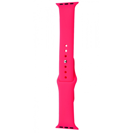 Ремінець Silicone Band for Apple Watch 42 mm/44 mm/ 45mm (S/M & M/L) 3pcs, Bright Pink