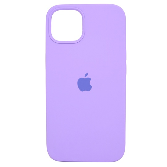 Накладка Silicone Case Full Cover Apple iPhone 13, Light Purple
