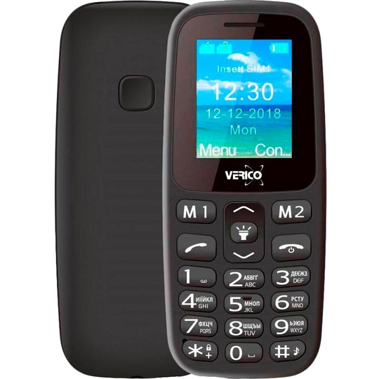Телефон Verico Classic A183, Black