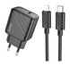ЗП Hoco CS22A Value PD30W + Type-C to Lightning, Black