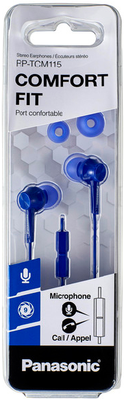 Навушники Panasonic RP-TCM115GC, Blue
