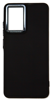 Накладка Colors Metal Style Frame Samsung Galaxy A32 (A325), Black (7)